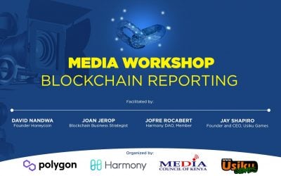 Media Workshop on Blockchain Reporting at the Nairobi Game Development Center